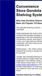 Mobile Screenshot of convenience-store-shelving.com