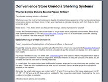 Tablet Screenshot of convenience-store-shelving.com